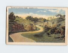 Postcard Ravine In Lincoln Park Albany New York USA picture