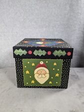 Winter Christmas Stacking Nesting Boxes With Dividers picture