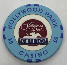 Hollywood Park Casino - $1 Casino Chip - Inglewood CA Blue picture