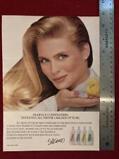 Kim Alexis for Silkience Conditioners 1989 Print Ad - Great to Frame picture