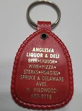 Vintage Keychain Anglesea Liquor Sales  Deli Anglesea Video Wildwood  New Jersey picture