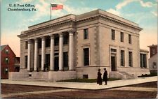 Postcard United States Post Office in Chambersburg, Pennsylvania picture