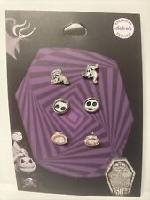 NEW Claire’s Exclusive 30 Year Nightmare Before Christmas Jack Sally 3 Earrings picture