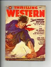 Thrilling Western Pulp Jul 1947 Vol. 42 #1 GD picture