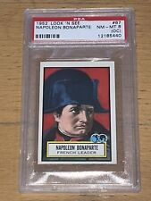 1952 Look 'N See Napoleon Bonaparte French Leader #67 PSA 8 OC NM-MT picture