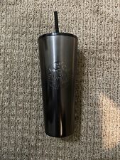 Starbucks Holiday 2019 Stainless Steel Cold Drink Tumbler - Black picture