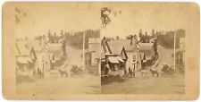 MAINE SV - Orland - Main Street - AG Webster 1870s RARE picture