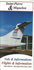 Air Saint-Pierre timetable 2004/MAR picture