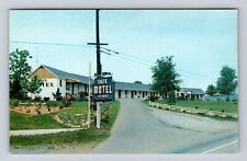 Knoxville TN-Tennessee, Tate Motel, Advertisement, Antique, Vintage Postcard picture