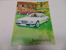 Vintage Jaguar Rover Triumph Accessories Fold out Brochure 25