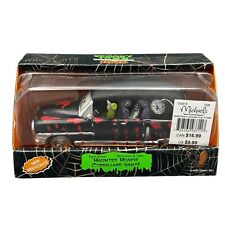 Lemax Spooky Town 93711 HAUNTED HEARSE Retired Halloween New Ships Quickly picture