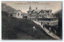 1911 Krazerli Mountain Farm Santis Sation Urnasch Switzerland Postcard picture