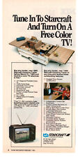 STARCRAFT Pop Up RV Camper Camping Trailer 1985 Vintage Print Ad Original picture