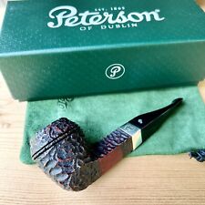 Peterson Sherlock Holmes Rusticated Baker Street Straight Bulldog P-Lip Pipe New picture