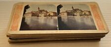 Lot Of 31 Stereoview Cards 21 International And 9 USA Early 1900s picture