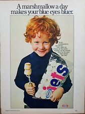 1977 Kraft Jets marshmallow cute redhead boy blue eyes freckles ad  picture