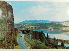 Evergreen Highway Along Colombia River Classic Cars Washington Vintage Postcard picture
