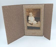 Vintage Photo Baby On Blanket Early 1900s Maresh Studeo Terrell, Texas  picture