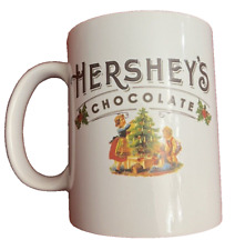 Hershey's Chocolate Coffee Mug Cup Christmas Holiday Themed Large 16 oz picture