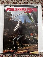 Vintage World Press Photo 1989 Book Jaarboek Ooggetuige Holland Palestine Cover picture