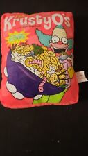 The Simpsons Frosted KrustyO's Cereal Box Plush Pillow 10 Inch picture