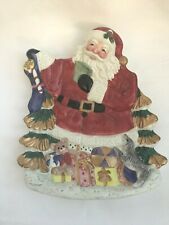 Fitz and Floyd Essentials Santa Serving Plate Dish picture