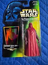 Holo Kenner Star Wars 1997 Power Of The Force EMPEROR'S ROYAL GUARD MOC MIB picture