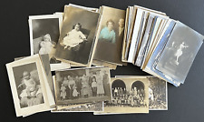 Postcard Lot RPPC's and Other Vintage Women Children Men Groups Scenery picture