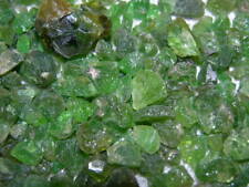 Tsavorite garnet crystal natural rare deep green mixed grade Kenya 50 carat lots picture
