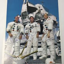 Apollo 12 Signed Photo Charles Conrad, Alan Bean, Richard Gordon, Vintage NASA  picture
