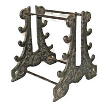 Indian Old Iron Handcrafted Vertical Pen Stand Pen Holder Pencil Stand  picture