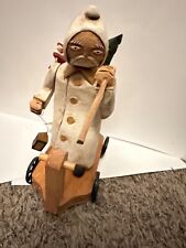 Creations in Wood by Wade hand carved wood figure 11-15-94 picture