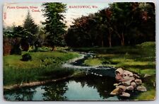 Postcard Picnic Grounds, Silver Creek, Manitowoc, Wisconsin Posted ca 1907 picture