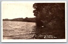 China Lake South China ME Scenic View RPPC C1930 F20 picture