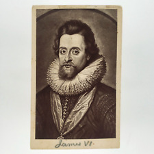 King James VI CDV Album Filler c1878 England Royal Portrait Painting Card A4109 picture