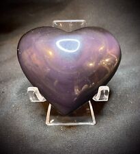 Rainbow Obsidian Heart picture