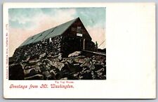 Greetings from Mt Washington New Hampshire Tip Top Stone House Unused Postcard picture