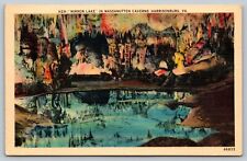 Mirror Lake in Massanutten Caverns, Harrisonburg VA Virginia Vintage Postcard picture