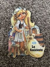 (DISNEY) LA CENICIENTA  Boga Kids Book Rare Vintage picture