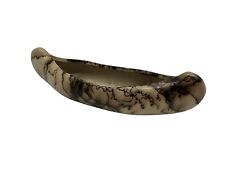 Large Native American Handcrafted 9 Inch Horsehair Canoe Decorative Home Decor picture