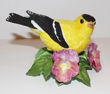 LOVELY LENOX FINE PORCELAIN AMERICAN GOLDFINCH GARDEN BIRDS COLLECTION FIGURINE picture