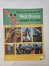 Vintage Walt Disney 1963 - 1964 - 16mm Films Catalog, Disney Ephemera picture