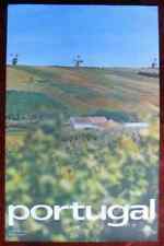 Original Poster Portugal Windmill Field Agriculture House picture