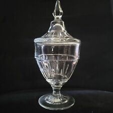 Vintage EAPG Urn Style Covered Jar, Vanity Jar, Candy Jar picture