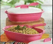 Tupperware Legacy Rice and Soup Server Bowl with Scoop Set NEW picture