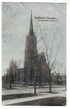 Centralia, IL Illinois 1910 Postcard, Catholic Church by C.U. Williams picture