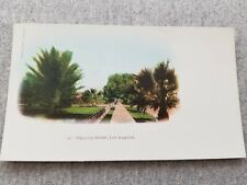 Private Mailing Card Los Angeles CA Figueroa Street c1900 Unposted Postcard picture