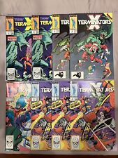 X-Terminators #1-4 1988 Marvel Comic Book Run INFERNO ARC w/multiple issues picture