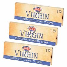 3 x Job Virgin Rolling Papers - 1 1/4-150 Papers Total picture