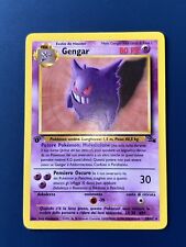 Vintage Ita Near Mint 20/62 Fossil Gengar First Edition Pokemon Cards picture